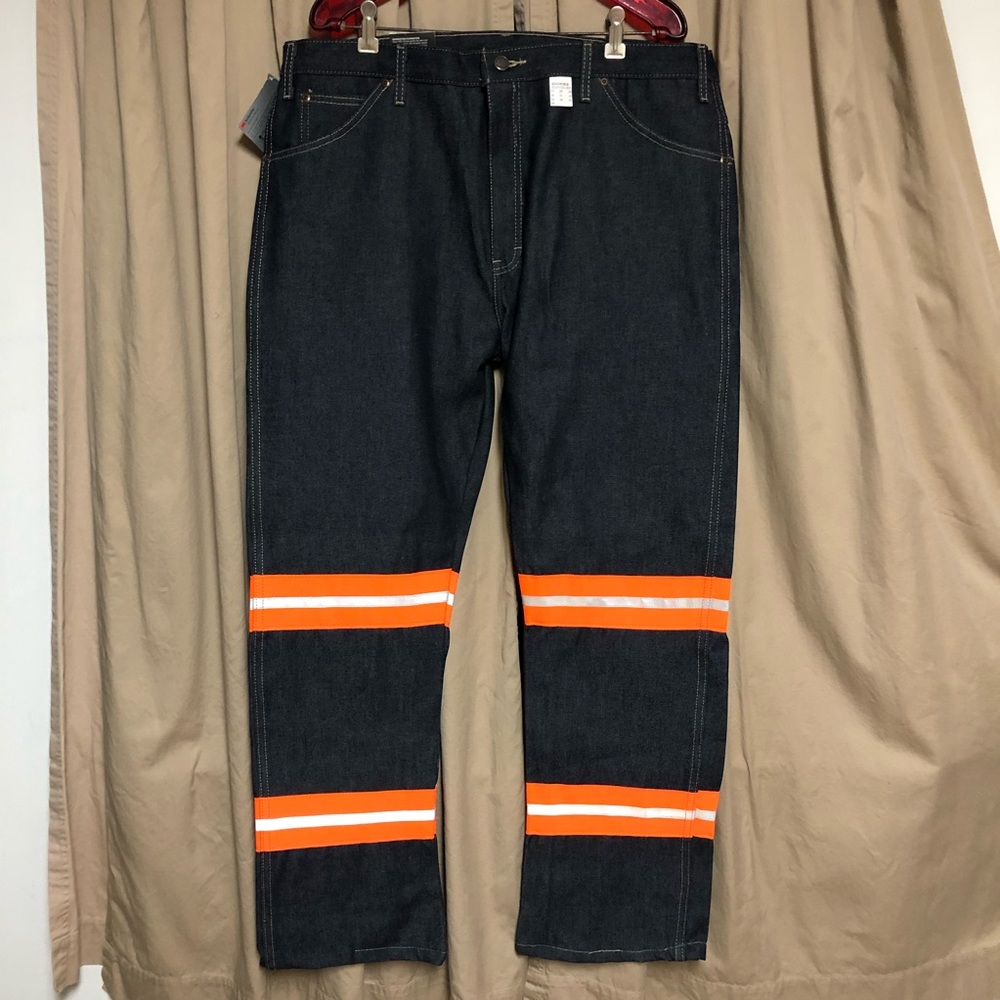 DICKIES Enhanced Visibility Denim Jeans NWT 38UU
